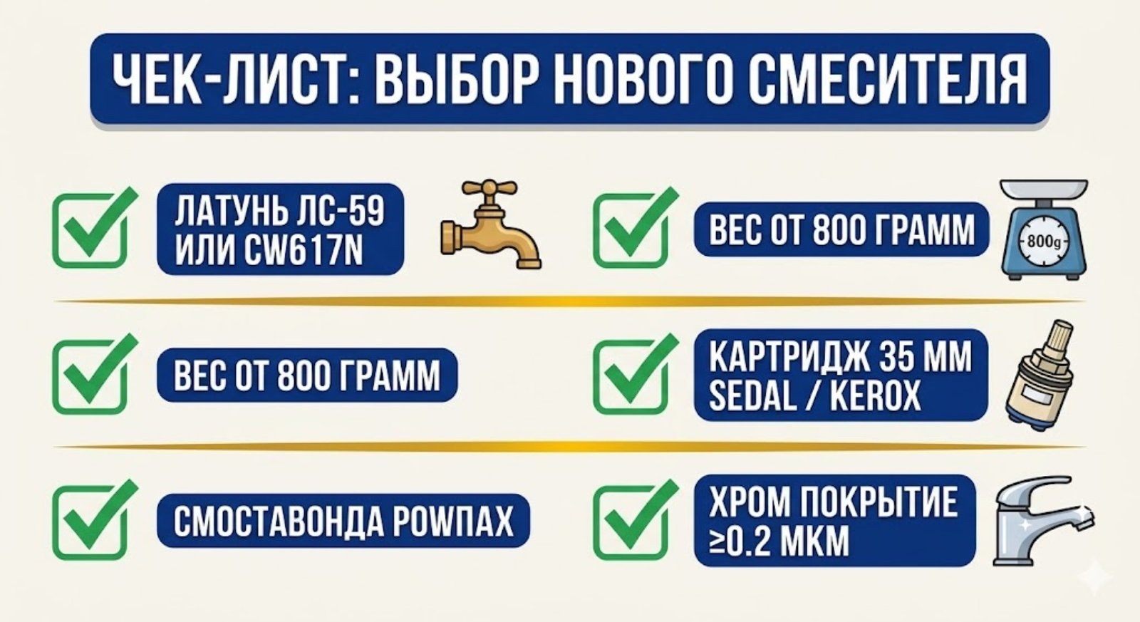 Случаи когда ремонт смесителя оправдан — замена картриджа, аэратора, гибких подводок