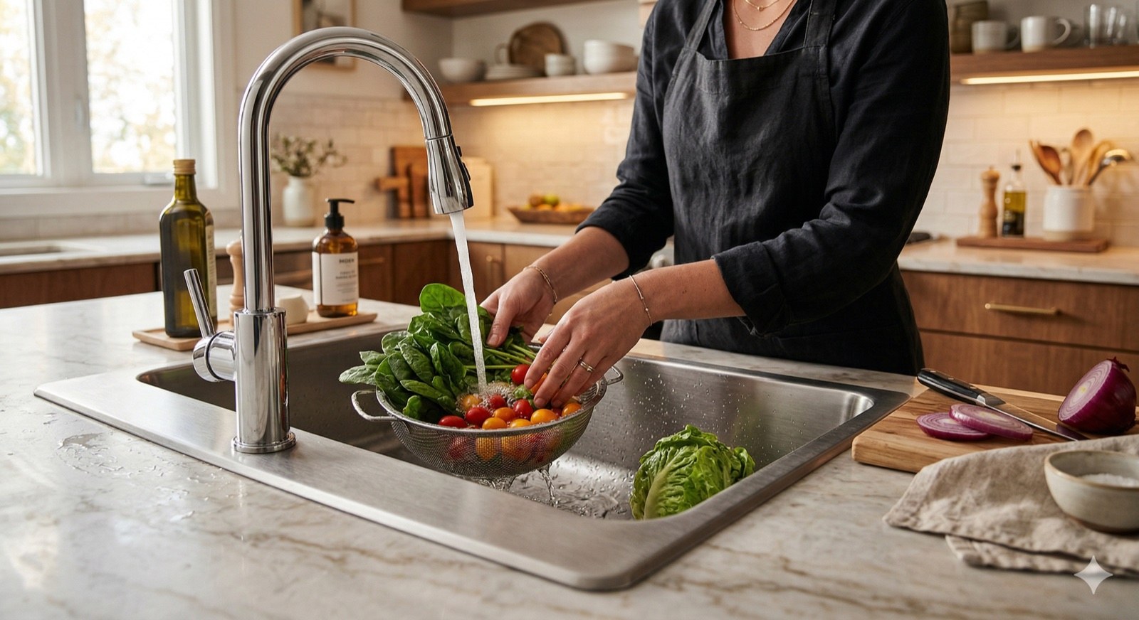 Мойка из нержавеющей стали в повседневном использовании